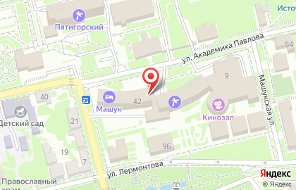 Лечебно-оздоровительный центр Красота здоровья на улице Лермонтова на карте