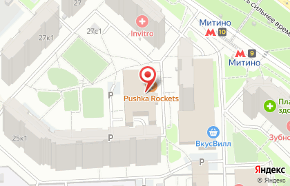 Крафтовый бар 69 Pints на Митинской улице на карте
