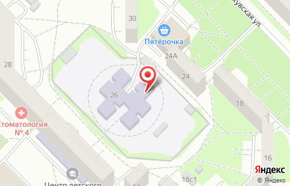 Детский сад №97 комбинированного вида на Гожувской улице на карте
