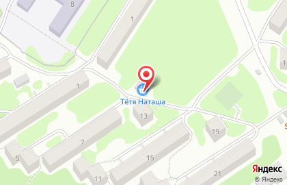 Тетя Наташа на карте