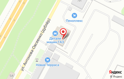 Компания Самосвал 888 на улице Антонова-Овсеенко на карте