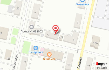 Мини-пекарня Золотая корочка на карте