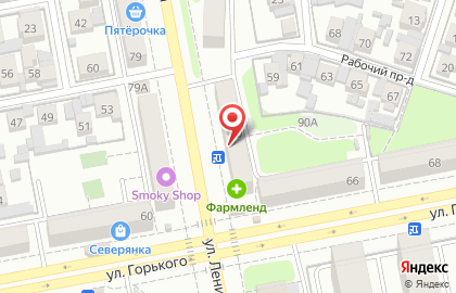 Компания Натяжные потолки ЭВИТА на улице Ленина, 90 на карте