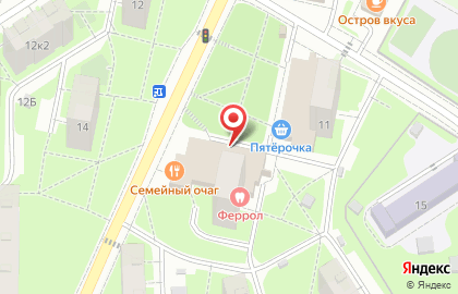 Магазин овощей и фруктов в Москве на карте