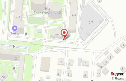 Новостройки, ОАО Строительный трест №43 на Гэсстроевской улице на карте