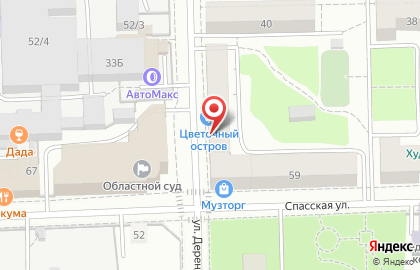 Салон мебели Анна в Кирове на карте