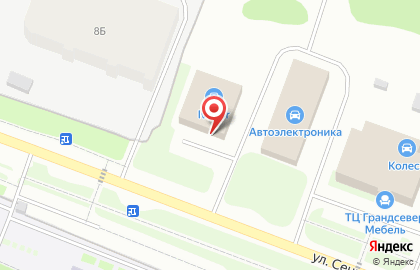 Магазин автокрасок в Сыктывкаре на карте