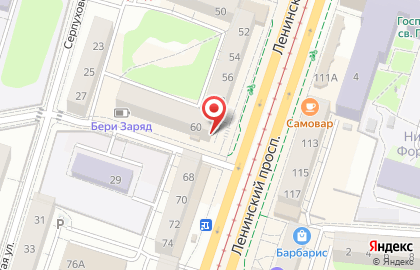 Кафе Feel de fish на карте