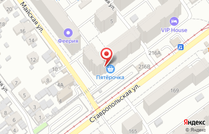 Бар Советская пивная на Ставропольской улице на карте