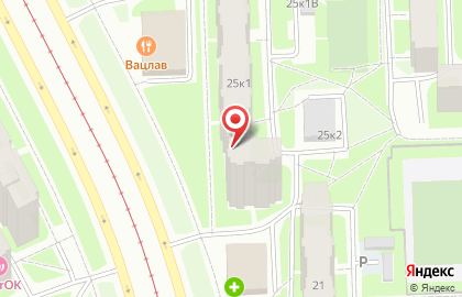 Парикмахерская на проспекте Наставников, 25 к1 на карте