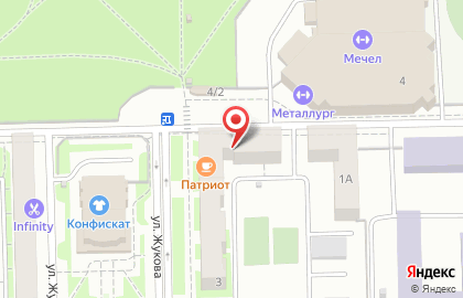 Хамелеон в Челябинске на карте
