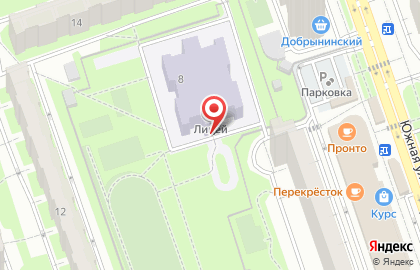 Лицей, г. Реутов на карте