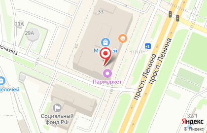 Магазин готовых очков на проспекте Ленина на карте