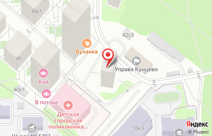 ОДС Жилищник района Кунцево на улице Академика Павлова на карте