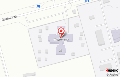 Детский сад Феденька на карте