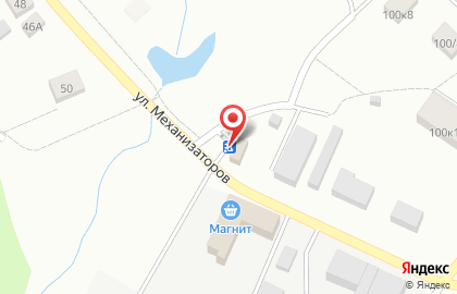 Продуктовый магазин в Екатеринбурге на карте