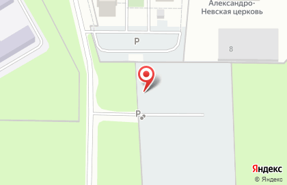 Автостоянка на ул. Романовка, 10а на карте
