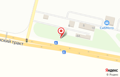 Автостоянка Придорожное на карте