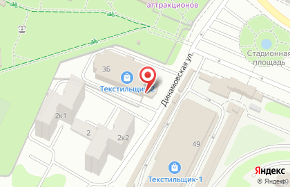 Торговый центр Текстильщик-2 на карте