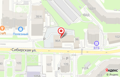 Томскгазстрой, ЗАО, строительное управление на карте
