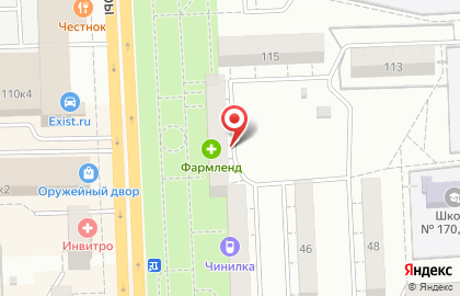 Магазин колбасных изделий Козелки в Советском районе на карте