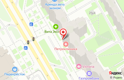 Petz.ru Зоотовары и услуги на Комендантском проспекте на карте
