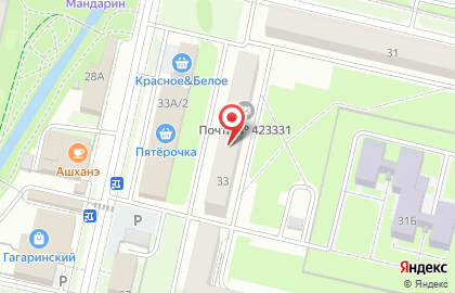 Салон оптики Планета Оптика на улице Султангалиева, 33 в Азнакаево на карте