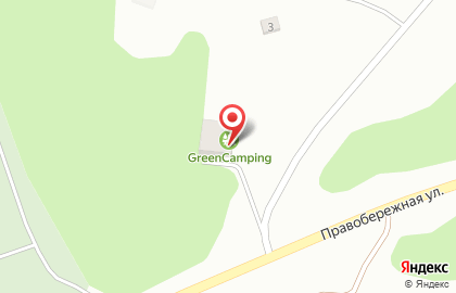 Автокемпинг Greenwood на карте