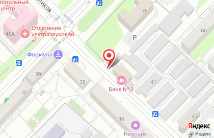 Гостиница Четыре комнаты на улице Энергетиков на карте