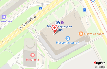 Банкомат Банк Санкт-Петербург на улице Белы Куна на карте