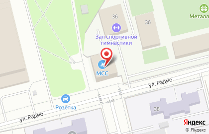 Студия плавания Аква Smart на карте