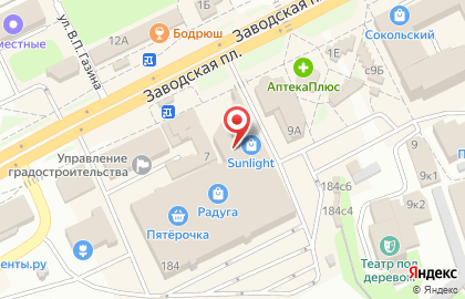 Магазин Визаж в Правобережном районе на карте