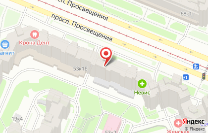 Мастерская по ремонту обуви и кожгалантереи на Гражданском проспекте на карте