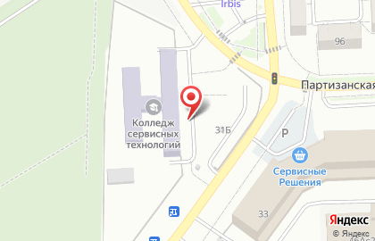 Самарский государственный колледж сервисных технологий и дизайна в Самаре на карте