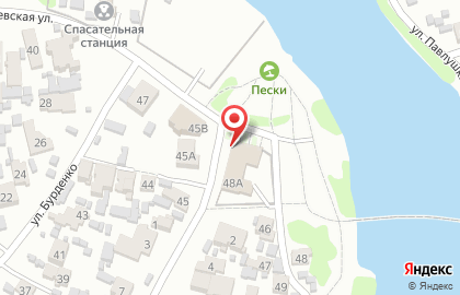 Островок в Ленинском районе на карте