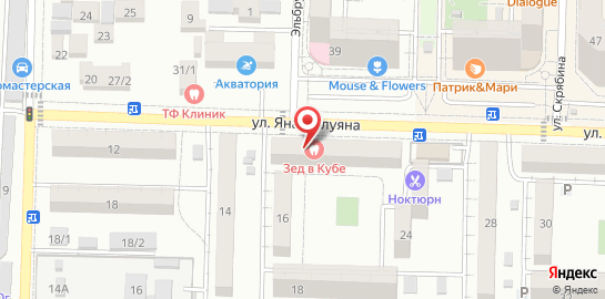 Стоматологический центр Зед в кубе на карте