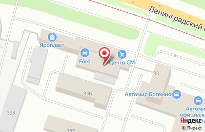 Автомир, официальный дилер Chevrolet NIVA на Ленинградском проспекте на карте