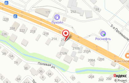 Торговая компания Сангаз в Новороссийске на карте