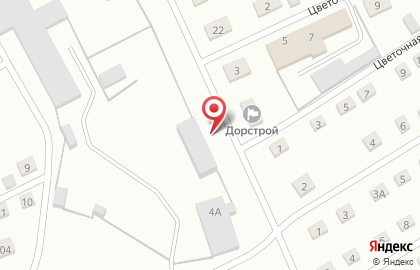 Асфальтобетонный завод в Цветочном переулке на карте