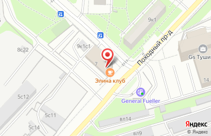 Ресторан Золотой барашек. на карте