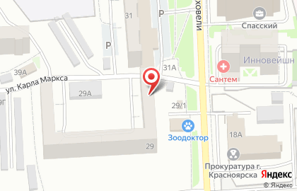 Магазин продуктов питания Шанс на карте