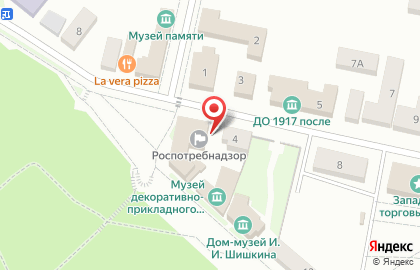 Территориальный отдел Управления Федеральной службы по надзору в сфере защиты прав потребителей и благополучия человека по Республике Татарстан в Елабужском, Агрызком, Менделеевском районах на карте
