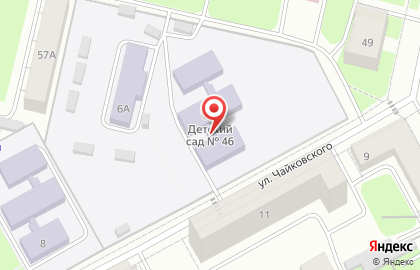 Центр развития ребёнка-детский сад №46 в Перми на карте