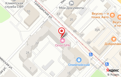 Гостиница Уют в Москве на карте