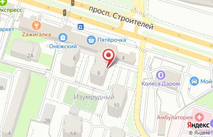 Агентство недвижимости АльянсЪ в Октябрьском районе на карте