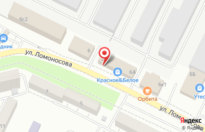 Клинико-диагностическая лаборатория СанаТест на улице Ломоносова на карте