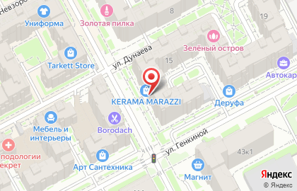 Магазин керамической плитки и керамического гранита Kerama Marazzi в Нижнем Новгороде на карте