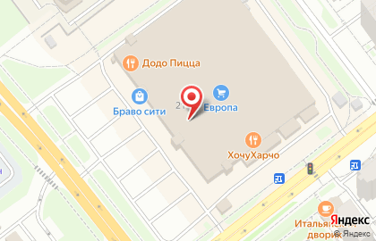Супермаркет цифровой и бытовой техники DNS в ТЦ Bravo city на карте