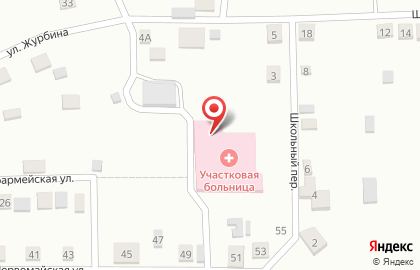 Участковая больница Предгорная районная больница на Красноармейской улице на карте