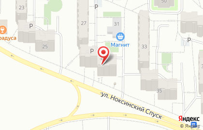Магазин разливных напитков Пивоман на улице Ноксинский Спуск на карте